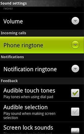 change ringtones on android1