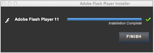 Download Flash Player on iPhone - Finish Installation