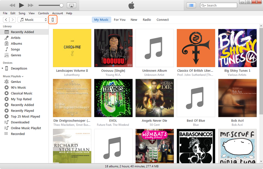 Hoe vind je IMEI met iTunes.