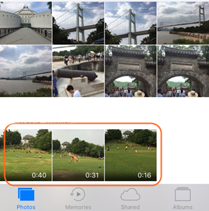 E-mail iPhone video’s - Kies de Camera Roll