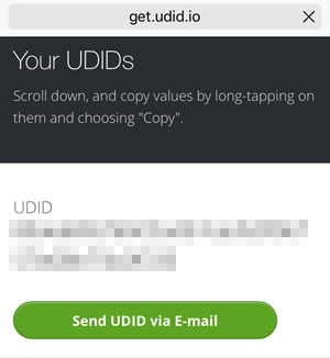Hoe vind je je UDID zonder iTunes.