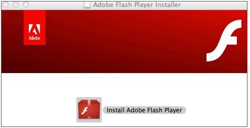 Baixe o Flash Player no iPhone - Clique em Instalar o botão do Adobe Flash Player