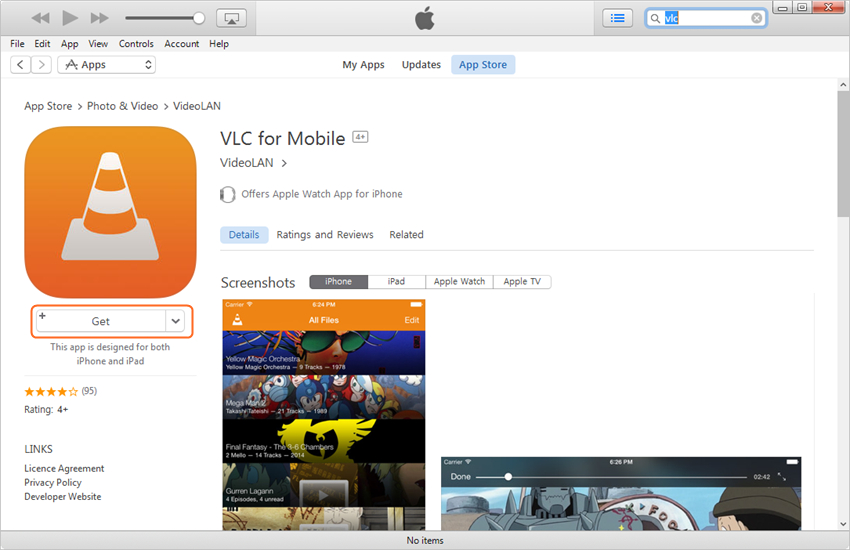 Dicas para usar VLC para iPhone - Download VLC para iPhone para computador