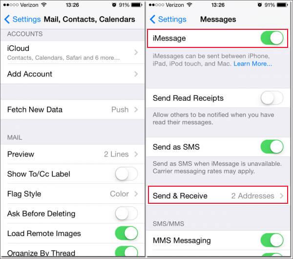 Must-do stappen voor je nieuwe iPhone - Activeer iMessage en FaceTime