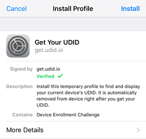 Регистрация udid ios 14