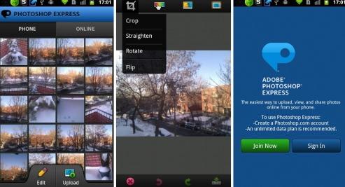 photoshop express on iphone