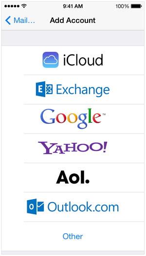 sincronizzare i contatti Yahoo con iPhone
