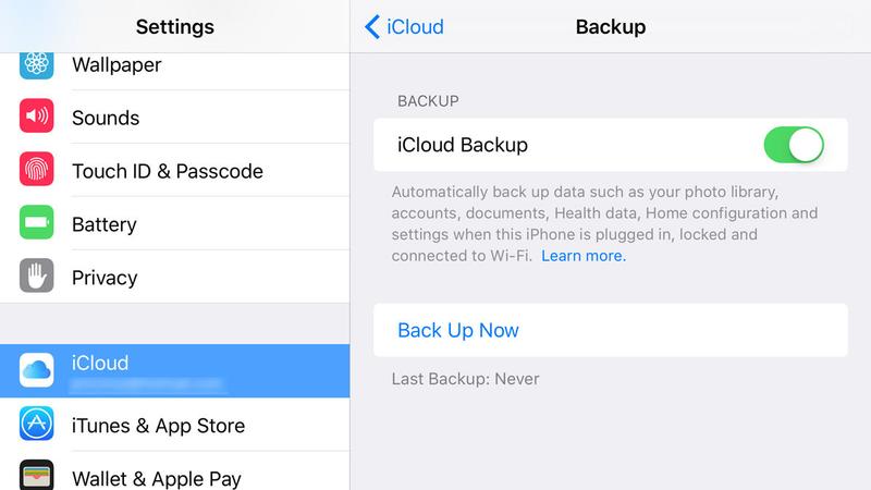 Respalda los SMS del iPhone con iCloud