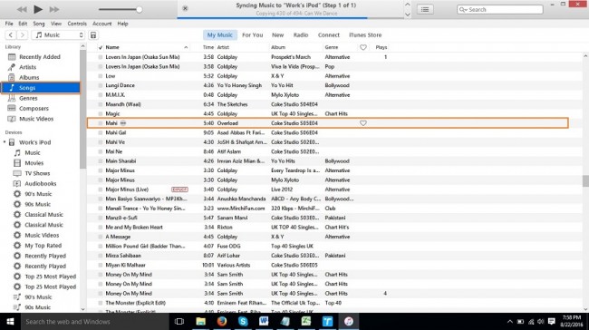 How to  convert and play music on iPod-add music to itunes