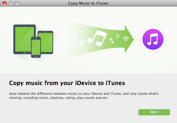 iPod to Mac Transfer Tool - iSkysoft TunesOver for Mac