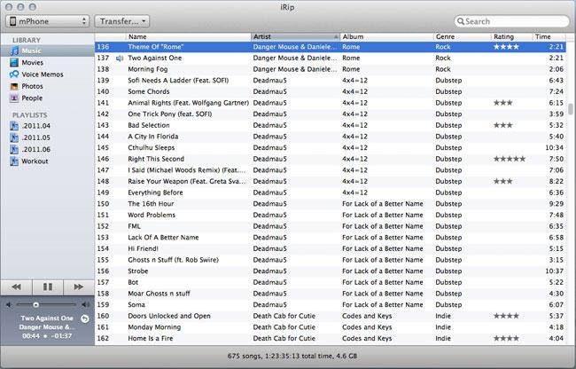 Top 4 iPod Transfer tools-ipod music transfer