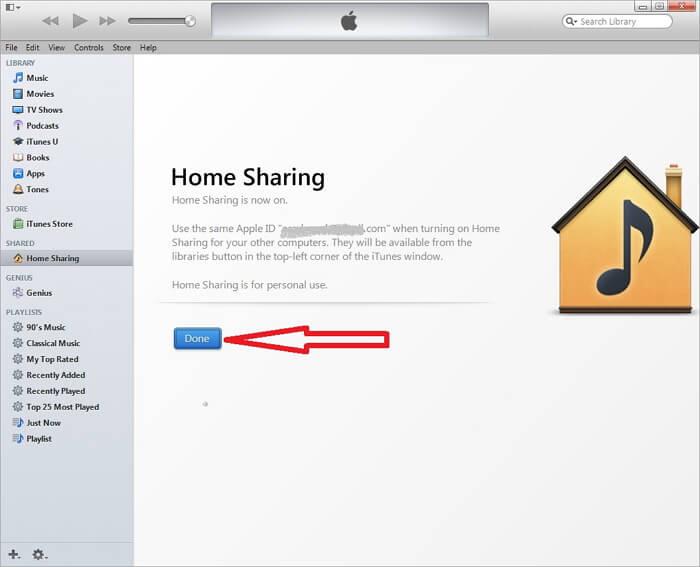 Share ipod music-itunes homes sharing4