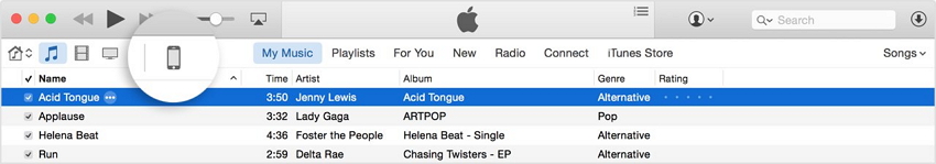 Organize  music on iPod-launch iTunes