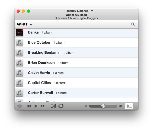 iTunes Alternatives for Mac-Ecoute