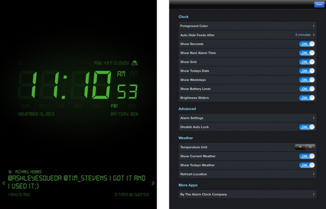 Top 5 iTunes widgets from yahoo-iTunes Alarm Clock