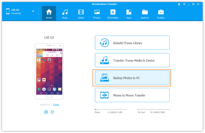 sync for mac itunes to android