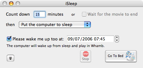 itunes sleep timer-iSleep