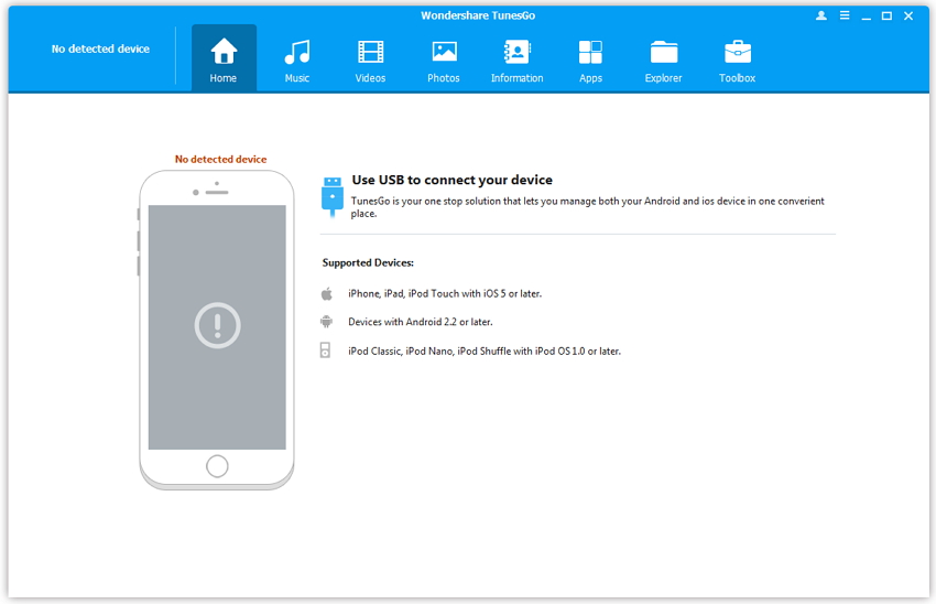 Transferir música do iPad para iPod com o TunesGo