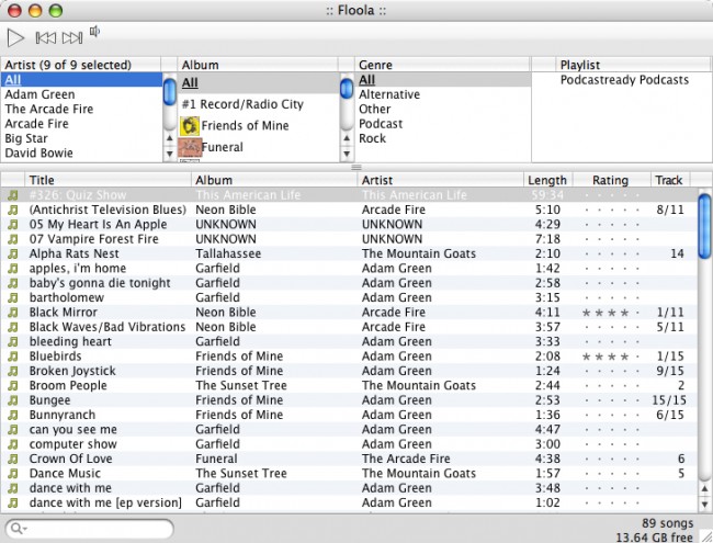 Top 5 iPod rip tools for Mac-Floola - iPod Ripper for Mac