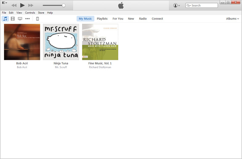 Trovare i file MP3 in iTunes