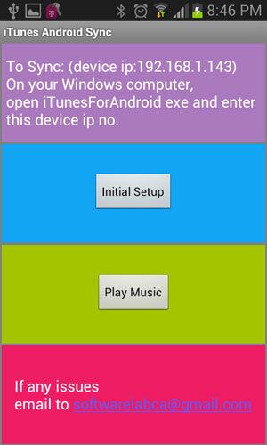 Riproduci itunes su android-Sync iTunes con Android