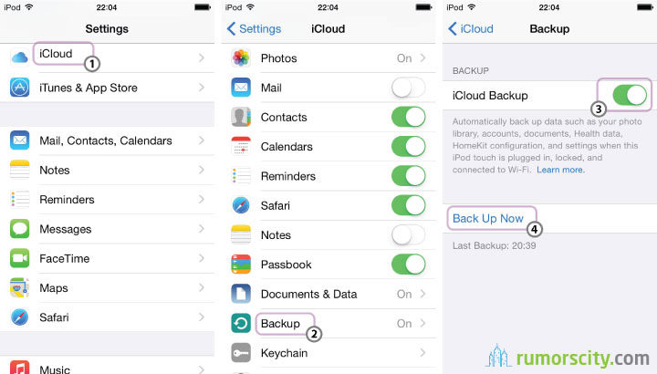 How to transfer music from iPod to iTunes-icloud