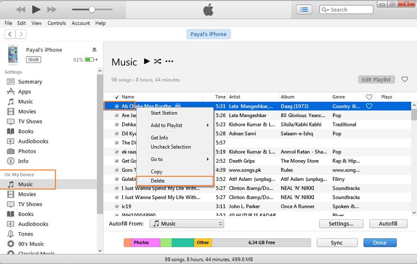 IPhone Music Manger & Transfer: Exportar / Importar / Eliminar / Corrigir música no iPhone com o iTunes