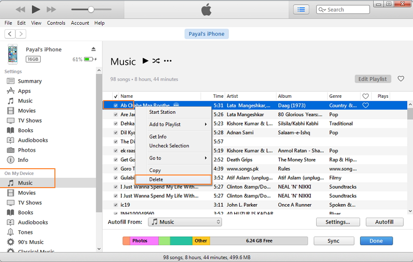 iPhone Music Manger & Transfer: Export/Import/Delete/Fix Music on iPhone with iTunes