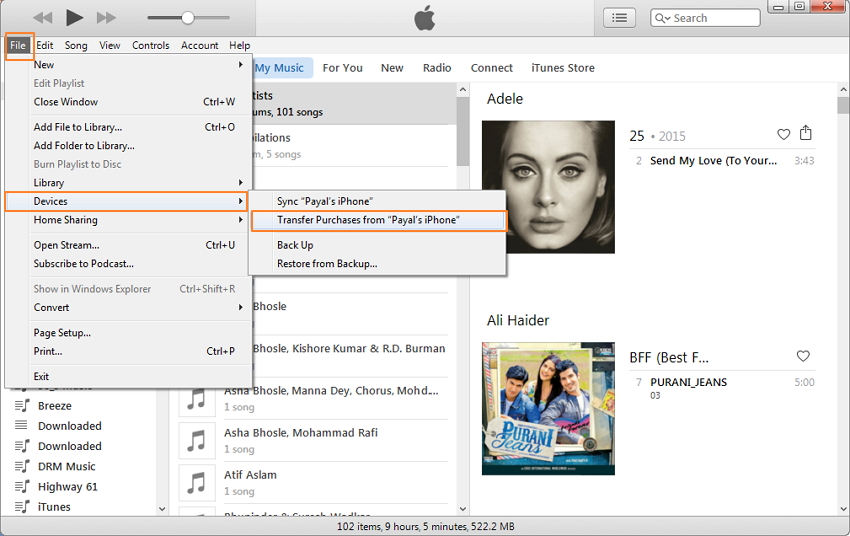 IPhone Music Manger & Transfer: Exportar / Importar / Eliminar / Corrigir música no iPhone com o iTunes