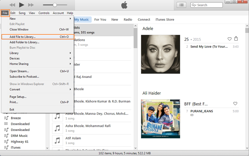 IPhone Music Manger & Transfer: Exportar / Importar / Eliminar / Corrigir música no iPhone com o iTunes