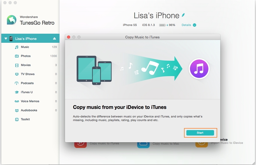 export iPad music to iTunes