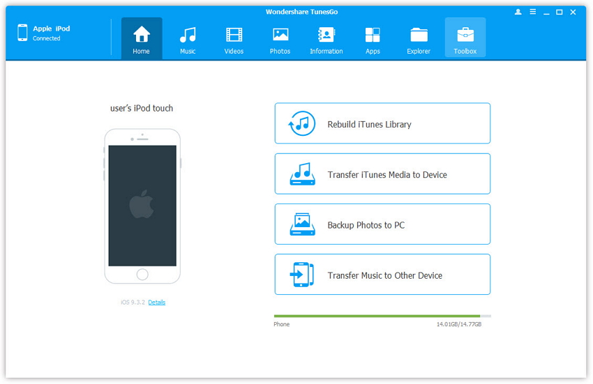 Transfer photos from computer to ipod touch-connect iTouch