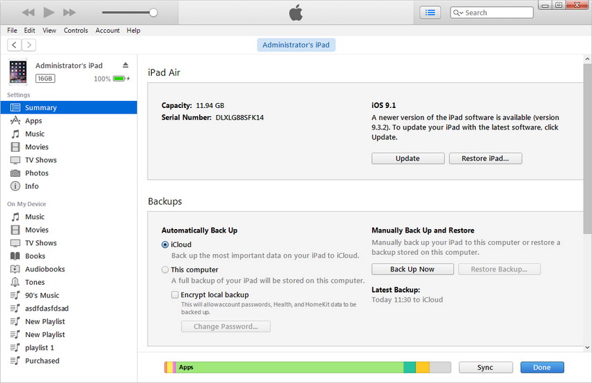 Comment Faire Pour Transferer La Liste De Lecture D Ipad Vers Itunes