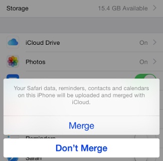 Comment synchroniser iPhone à iPad avec iCloud-Fusionner les données iCloud avec iPhone