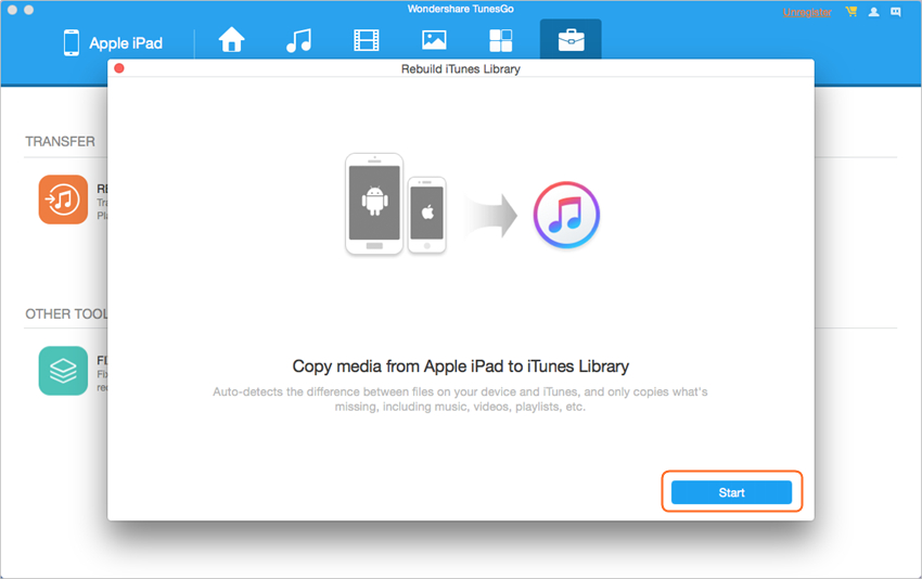 Transfert de musique iPad vers iTunes - Transfert de musique iPad