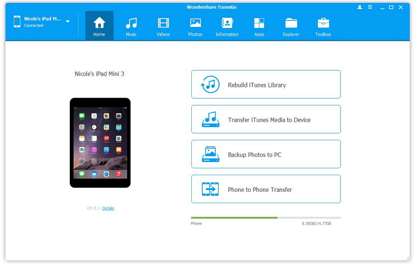 Comment synchroniser l'ipad avec iTunes -er l'ipod au programme