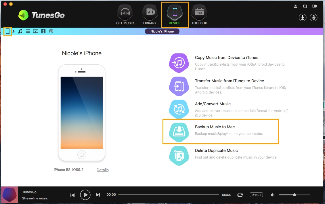 Transfer Music from iPhone/iPad/iPod to PC/Mac