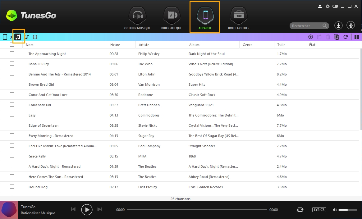 Transfer Music from Android to iTunes