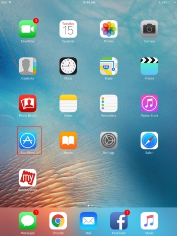Transfer Apps From iPhone to iPad With App Store - Open App Store on iPad