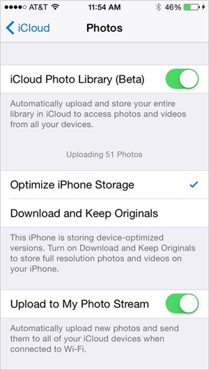 Transfer Photos from iPhone to iPad Using iCloud Photo Library