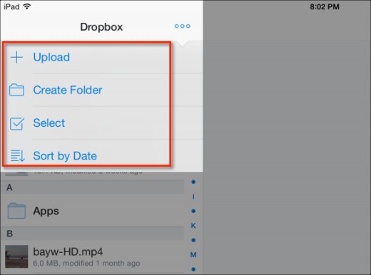 Transfer Music from iPad to Mac Using Dropbox - Add Photos