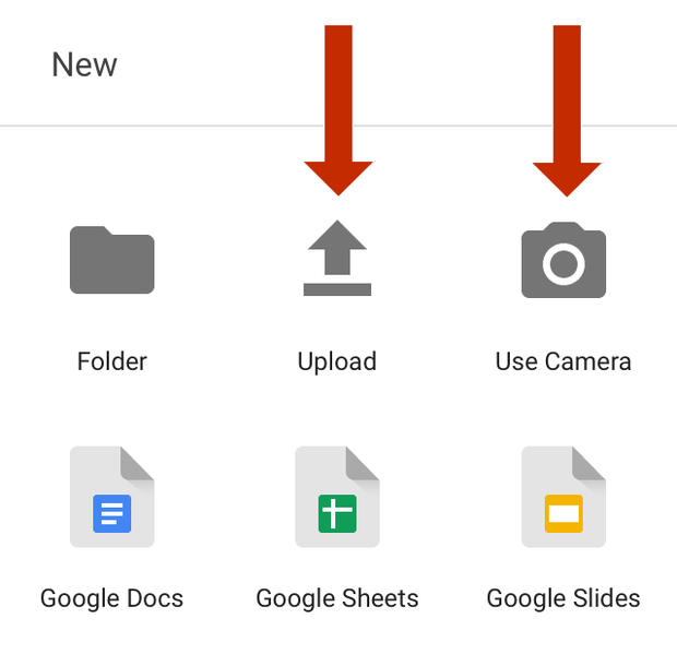 Transfer Files from iPhone to iPad via Google Drive - Upload iPhone Files