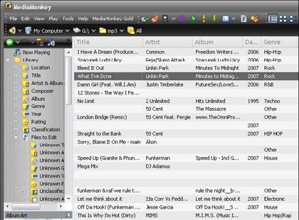 copiare mp3 ipod con mediamonkey windows