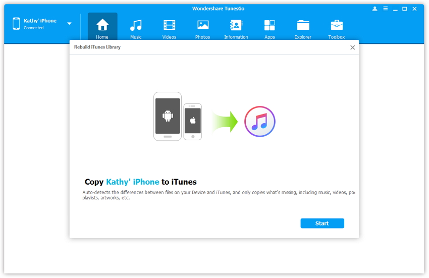 trasferire file dal tuo dispositivo ios senza itunes