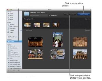 Transfer iPhone Photos to flash drive - using iPhoto step 3