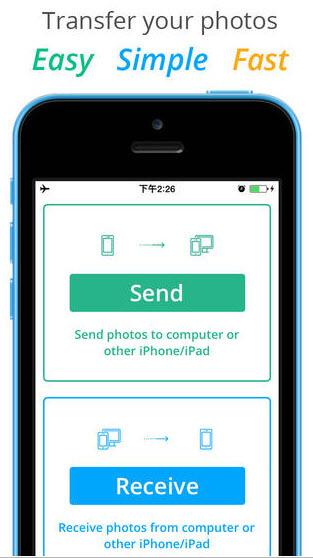 Foto's transfer app ipad