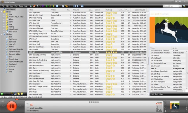 iTunes Alternativen voor Mac-mediamonkey