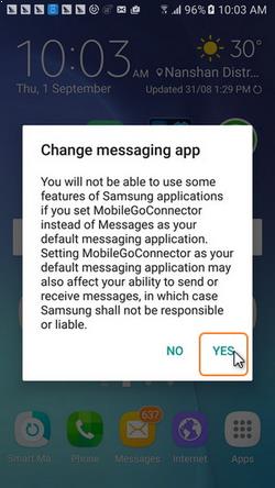 how to restore and transfer iphone sms to new android