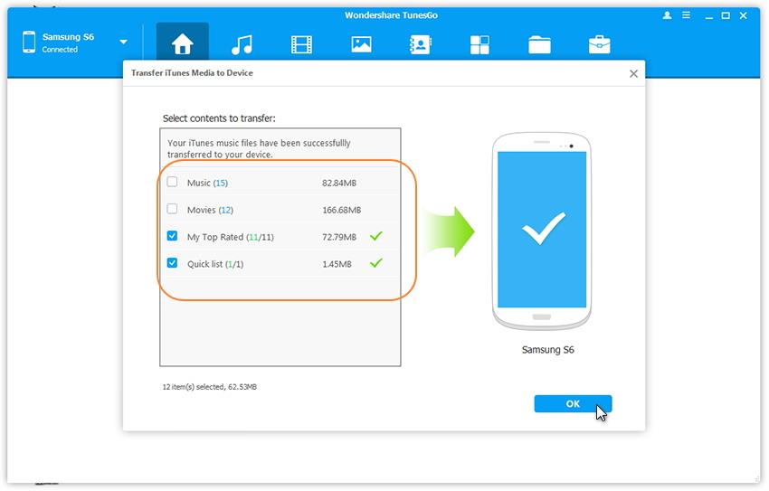 ¿cómo importar  listas de reproducción de música desde una PC a un Samsung Galaxy Note 7