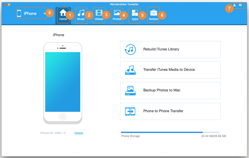 ios manager, iphone manager, ipod manager, manage ios devices,android manager, android file manager, manage android, super mobile toolbox